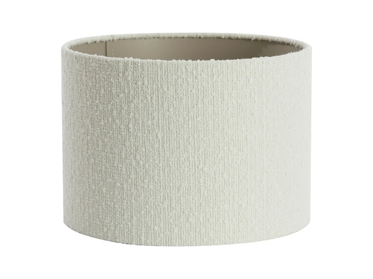 Abat-jour BOLERO - Ø30x21cm - Blanc