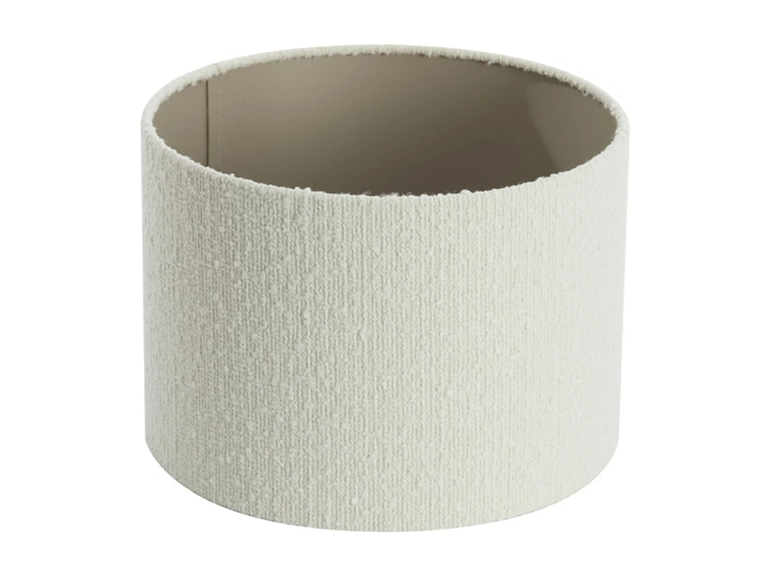 Abat-jour BOLERO - Ø30x21cm - Blanc