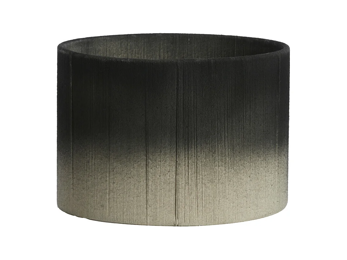 Abat-jour TOSSA - Ø30x21cm - Noir
