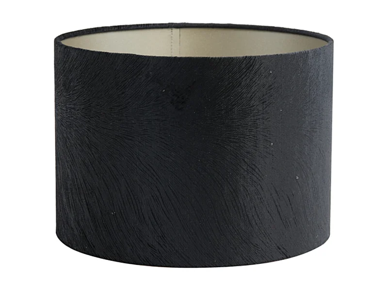 Abat-jour LUBIS - Ø30x21cm - Noir