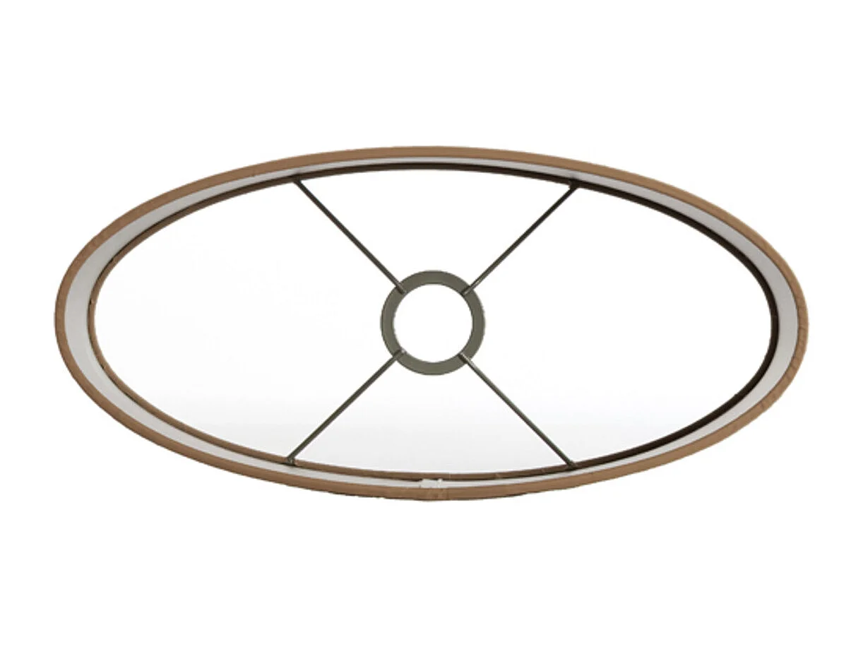 Abat-jour KASSEI - 38x17,5x19cm - Marron