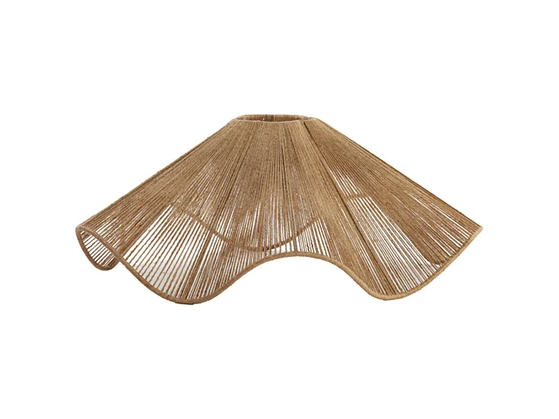 Lampenkap FODARA - Ø53x29cm - Bruin