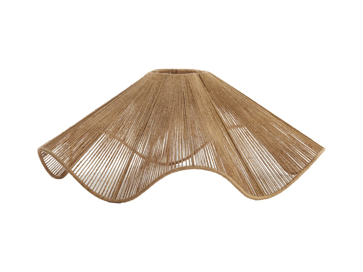 Lampenkap FODARA - Ø53x29cm - Bruin