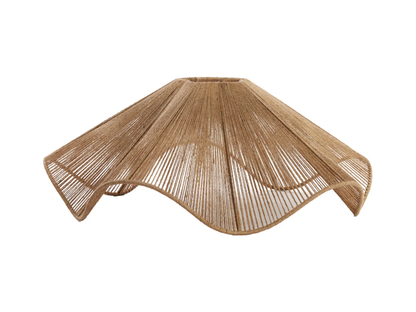 Lampenkap FODARA - Ø53x29cm - Bruin