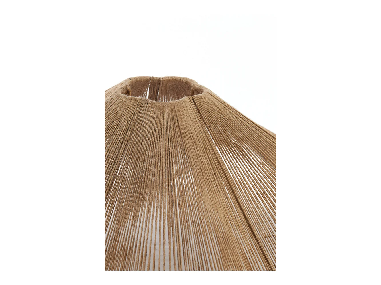 Lampenkap FODARA - Ø53x29cm - Bruin