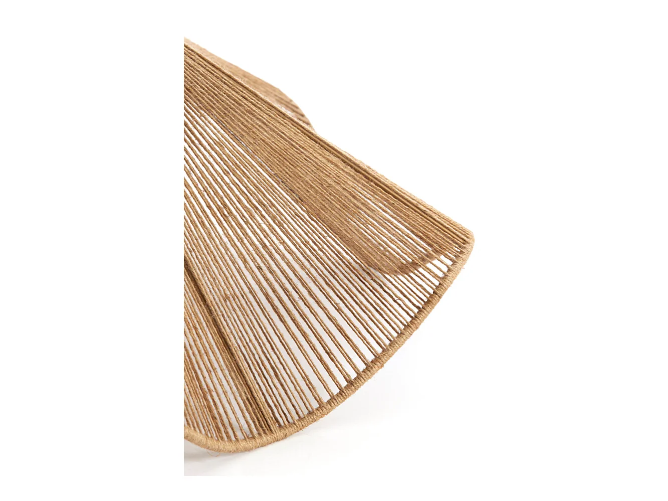 Lampenkap FODARA - Ø53x29cm - Bruin