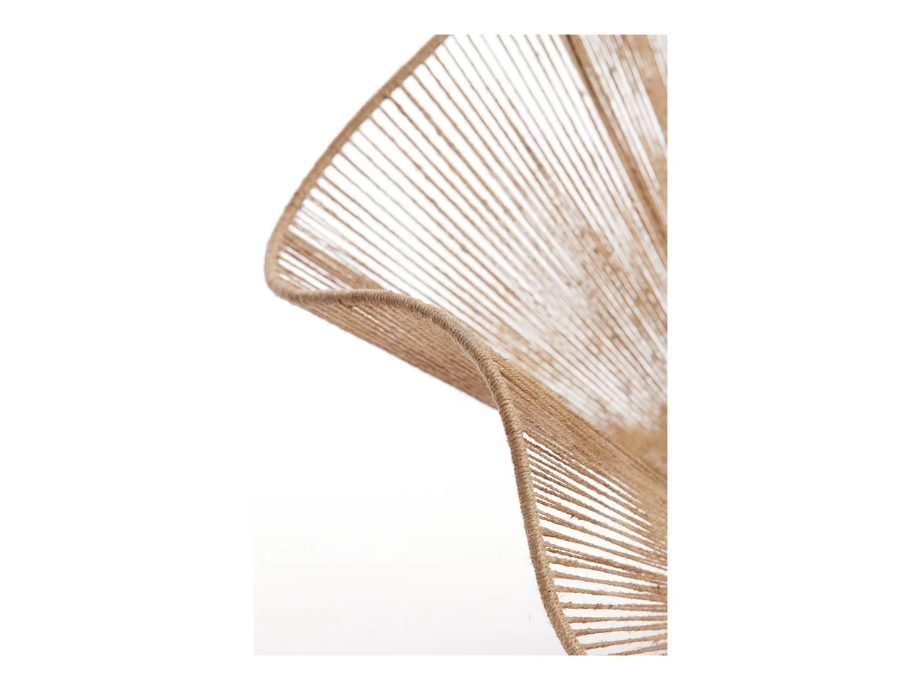 Lampenkap FODARA - Ø53x29cm - Bruin