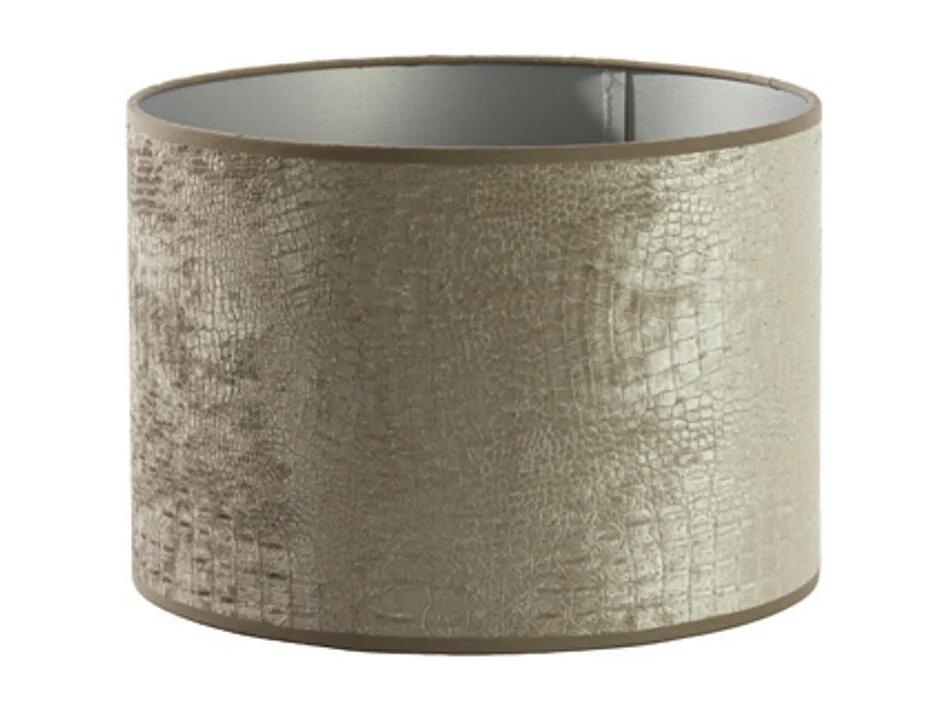 Abat-jour CHELSEA - Ø30x21cm - Argent