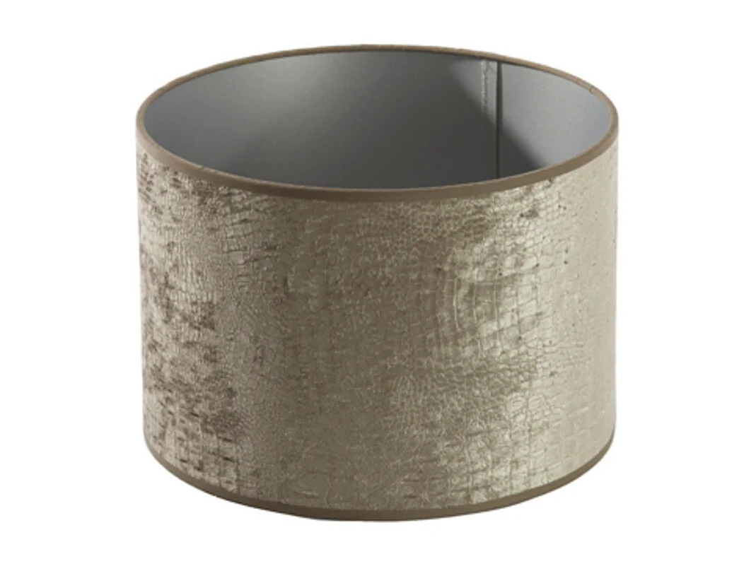 Abat-jour CHELSEA - Ø30x21cm - Argent