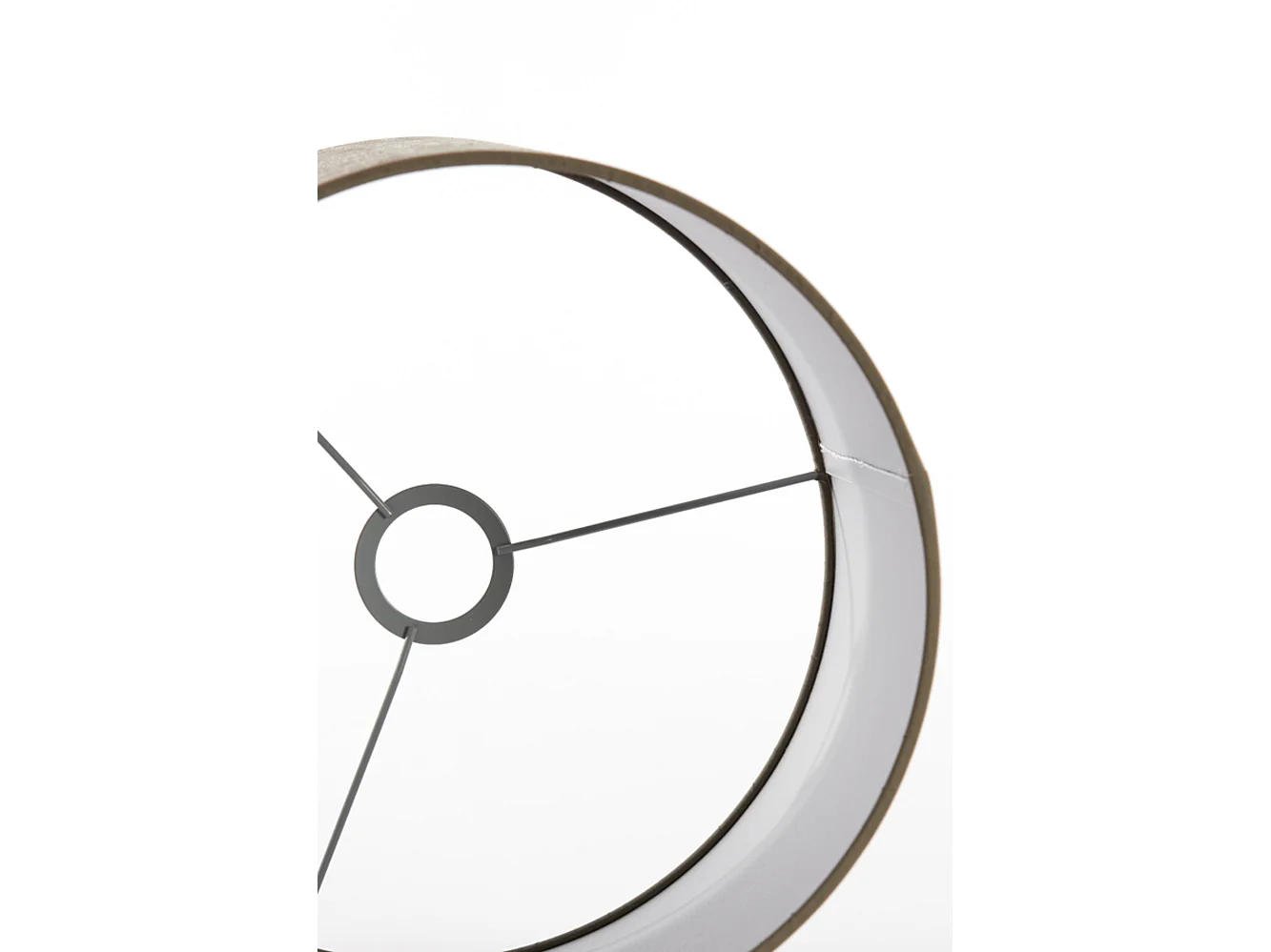 Abat-jour CHELSEA - Ø30x21cm - Argent