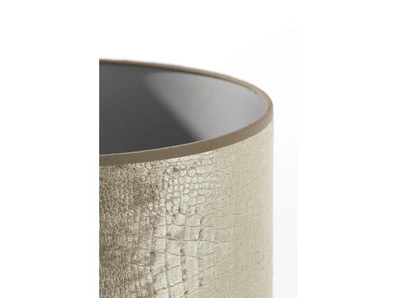 Abat-jour CHELSEA - Ø30x21cm - Argent