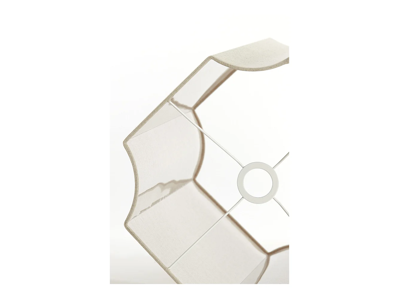 Abat-jour DASLI - Ø35x45cm - Marron