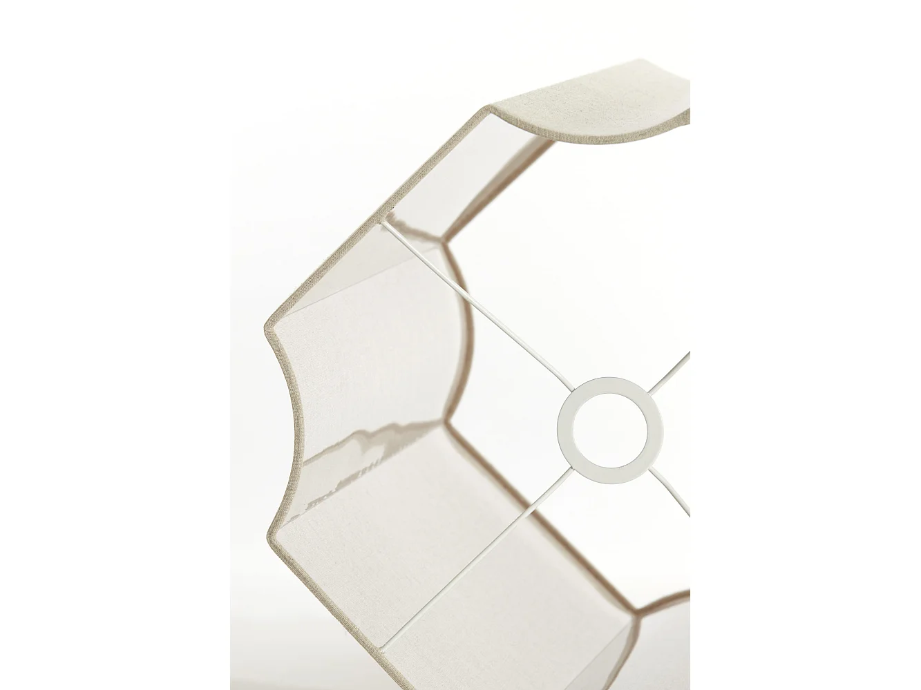 Abat-jour DASLI - Ø35x45cm - Marron