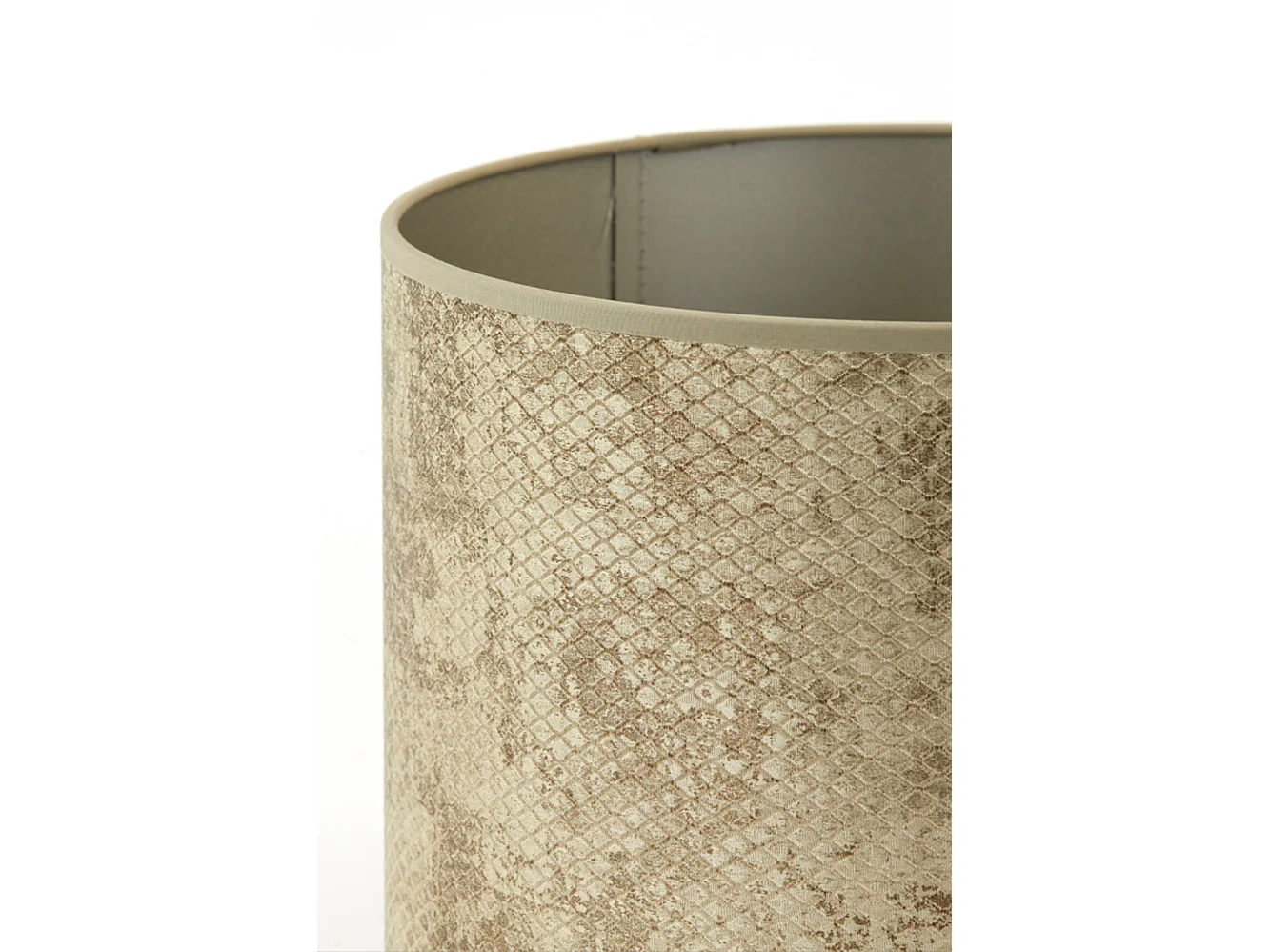 Pantalla NOVITA - Ø25x18cm - Blanco