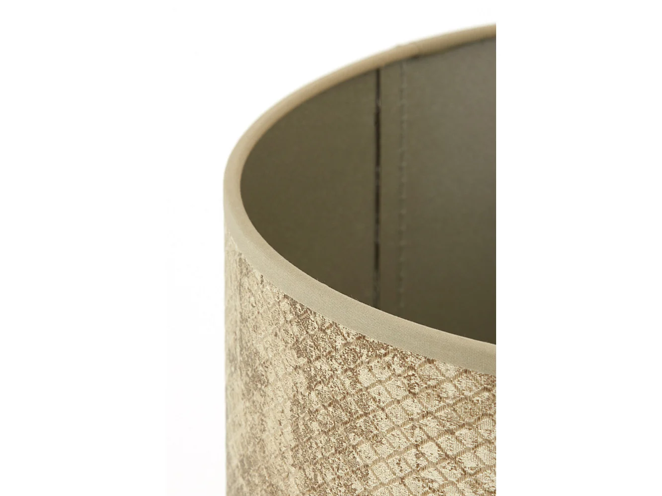 Pantalla NOVITA - Ø25x18cm - Blanco