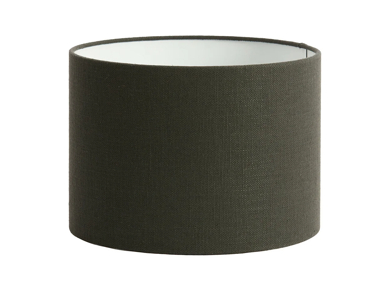 Abat-jour LIVIGNO - Ø30x21cm - Gris