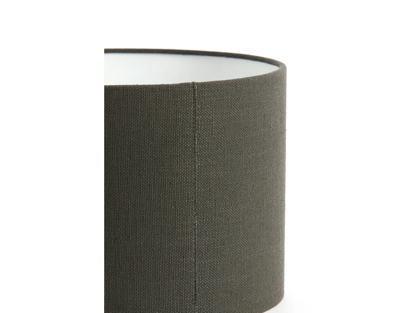 Abat-jour LIVIGNO - Ø30x21cm - Gris