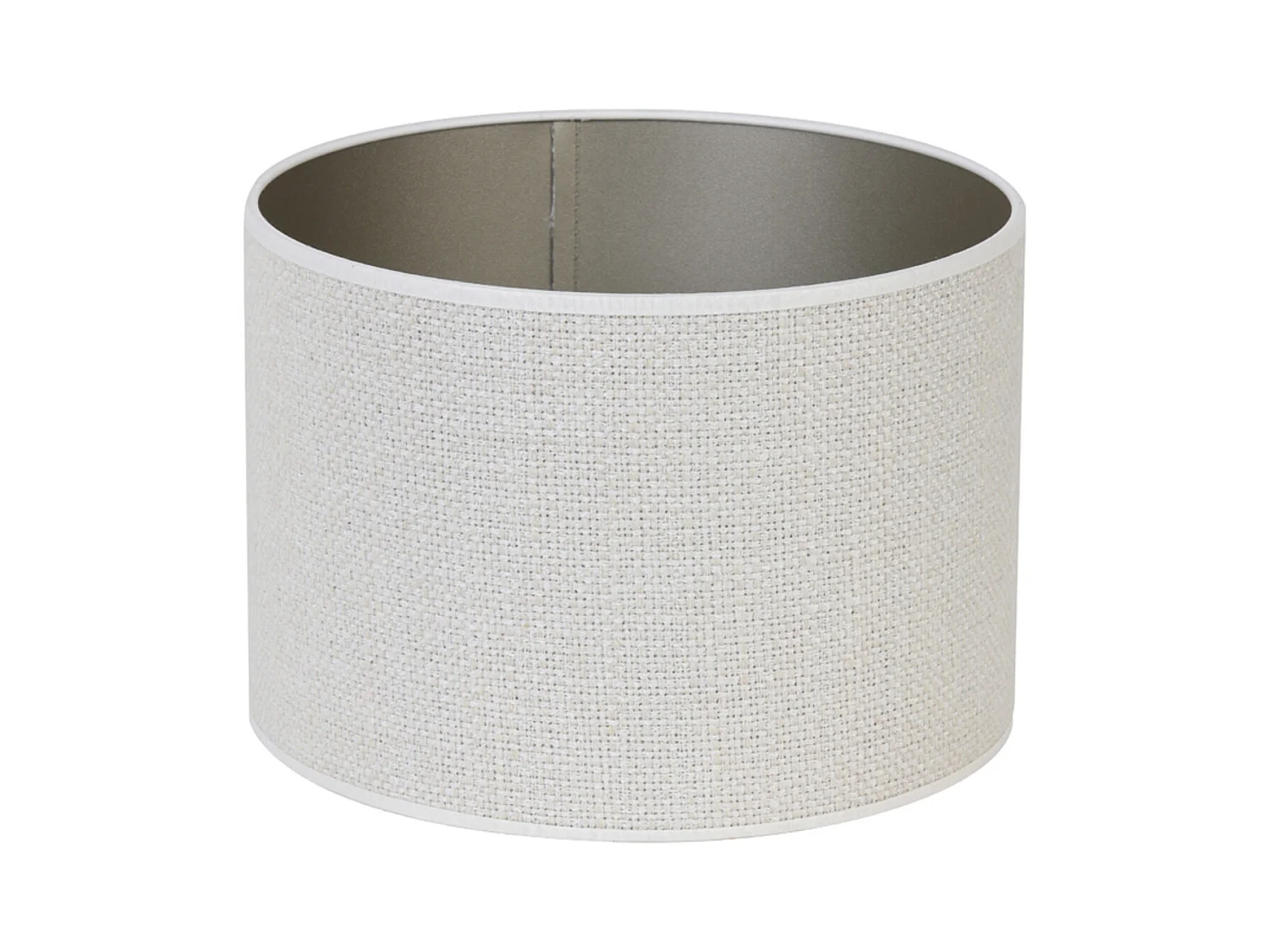 Abat-jour SAVERNA - Ø40x30cm - Blanc