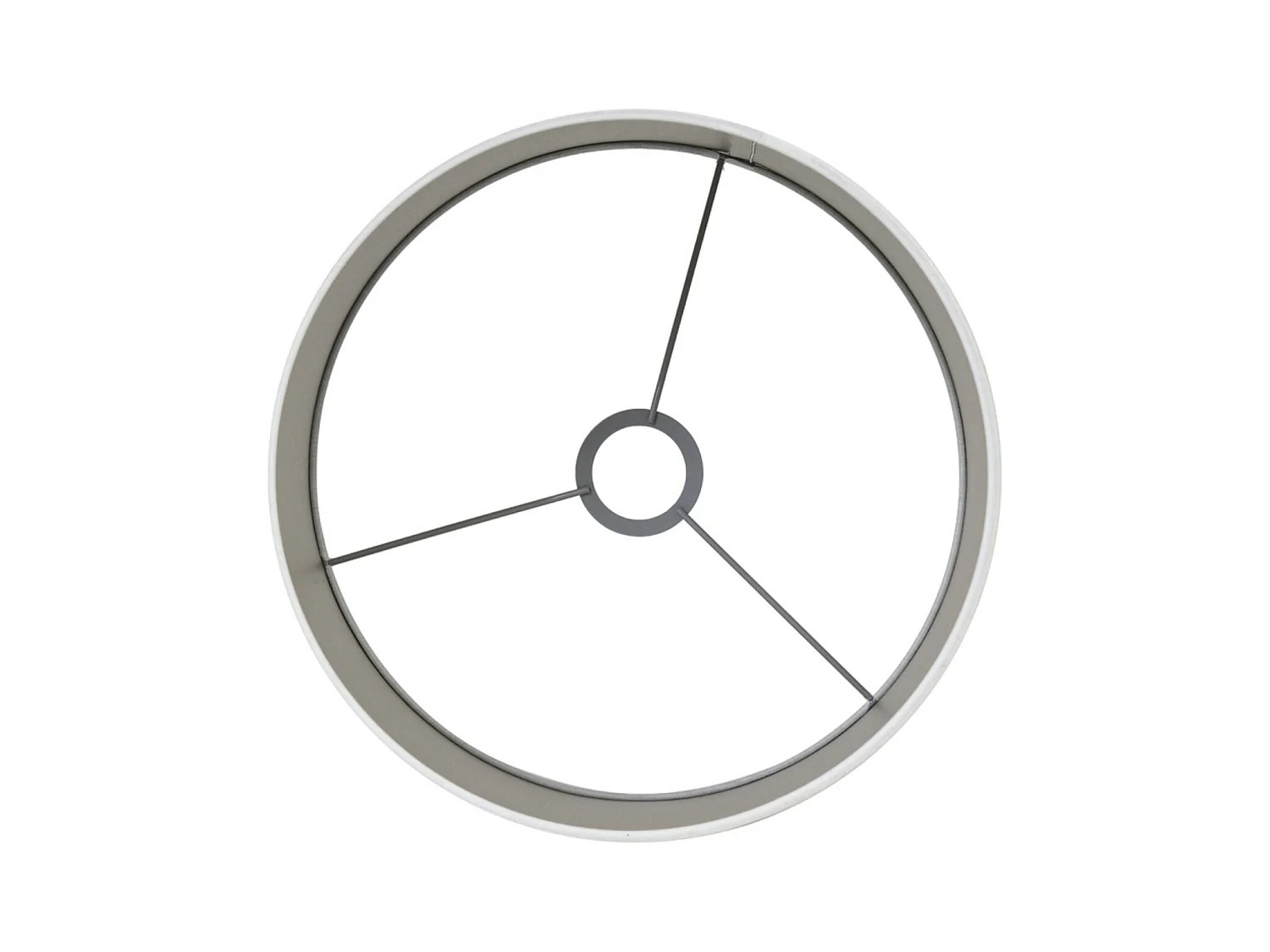 Abat-jour SAVERNA - Ø40x30cm - Blanc