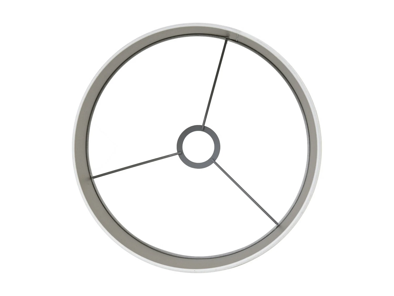 Abat-jour SAVERNA - Ø40x30cm - Blanc