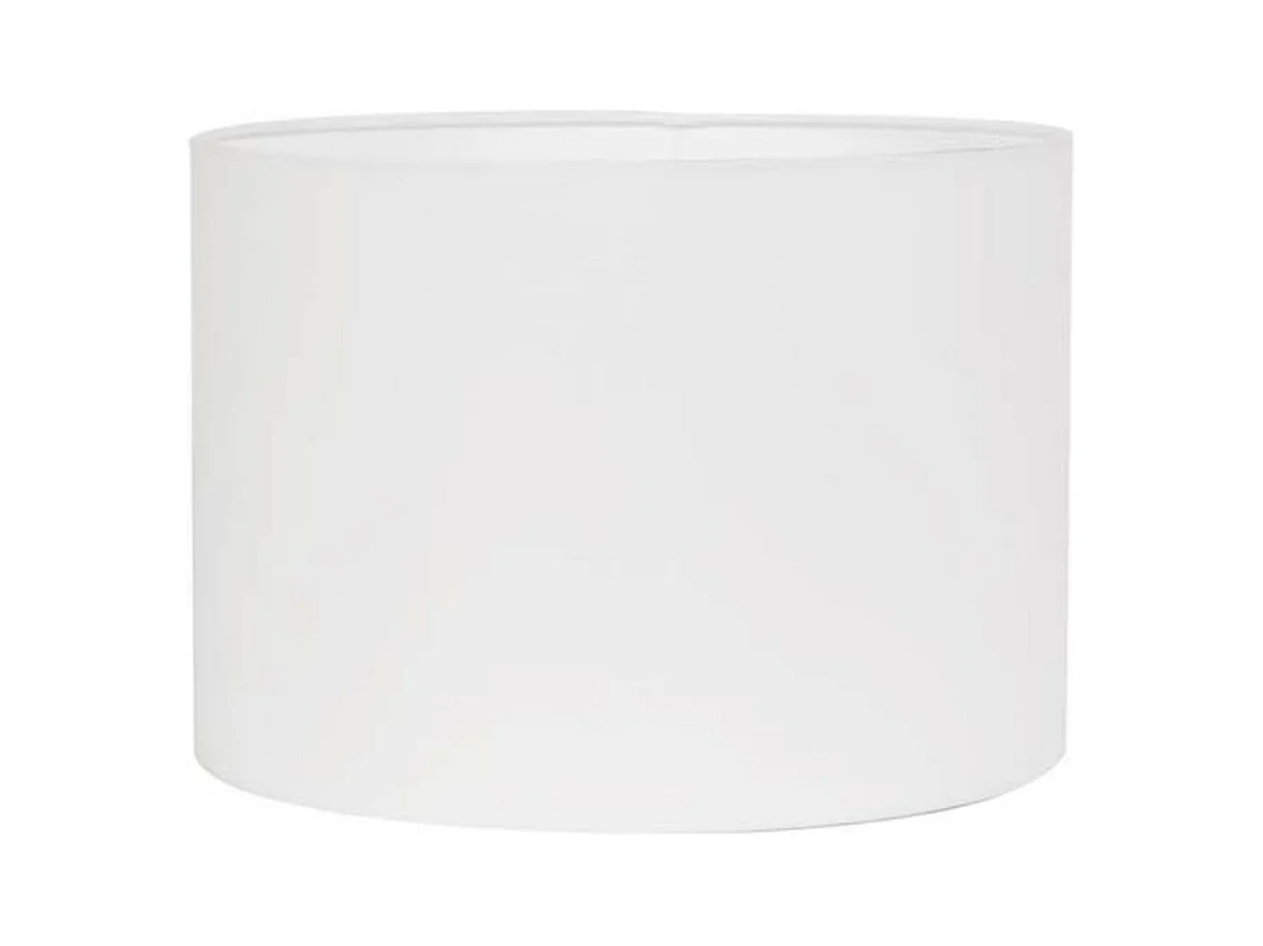 Abat-jour POLYCOTON - Ø30x21cm - Blanc