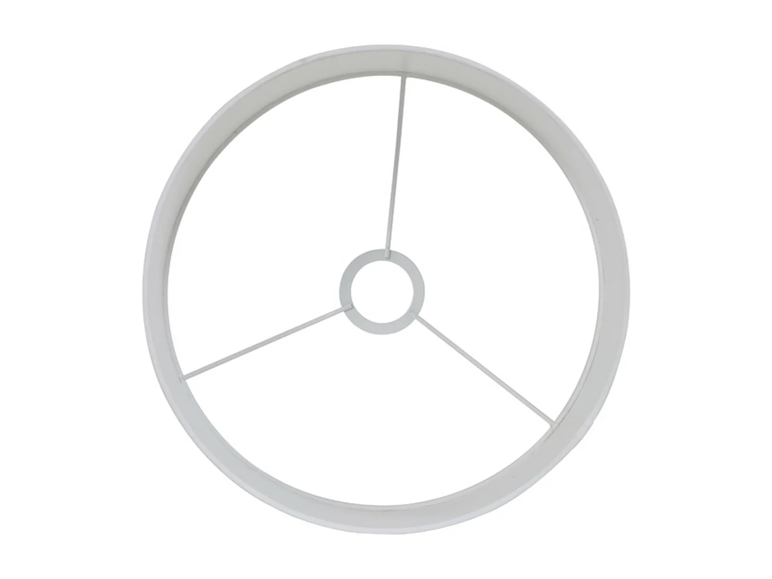 Abat-jour POLYCOTON - Ø30x21cm - Blanc