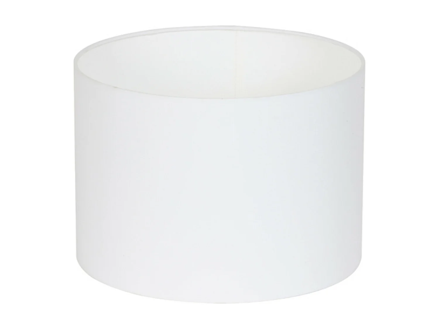 Abat-jour POLYCOTON - Ø30x21cm - Blanc