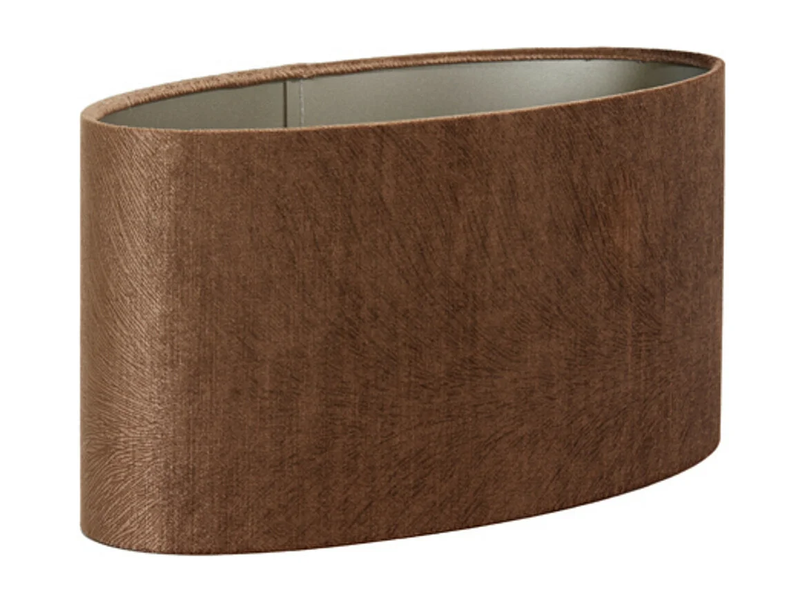 Abat-jour LUBIS - 38x17,5x19cm - Marron