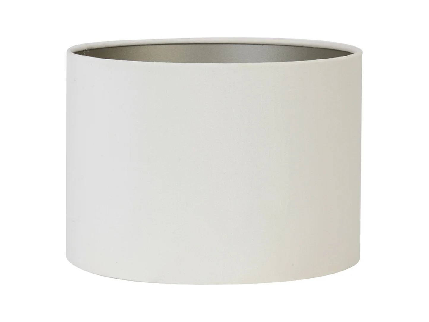 Abat-jour VELOURS - Ø30x21cm - Blanc