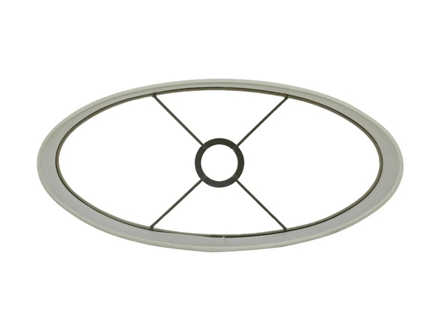 Abat-jour BRESKA - 38x17,5x28cm - Blanc