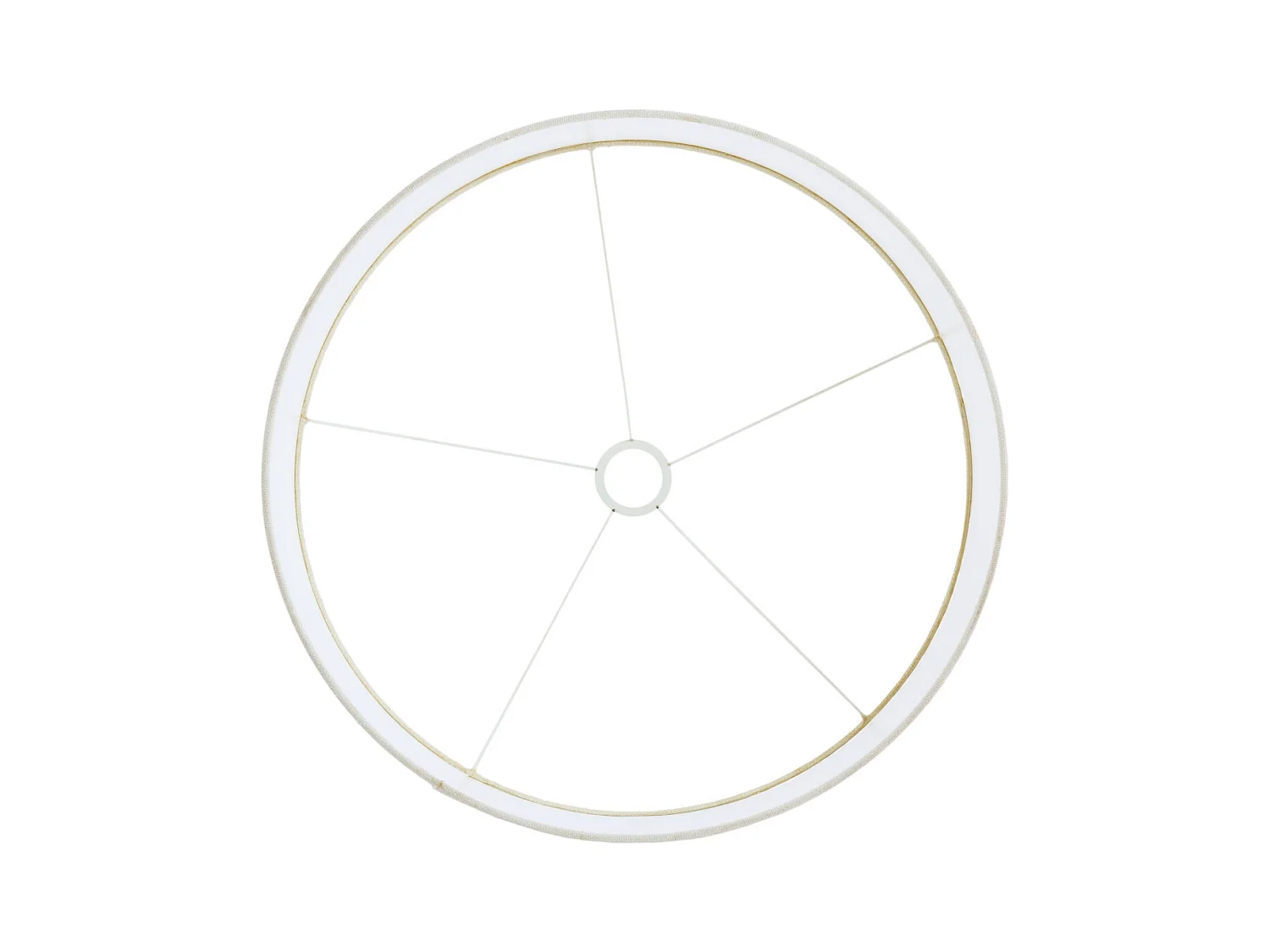 Abat-jour LIVIGNO - Ø50x38cm - Blanc