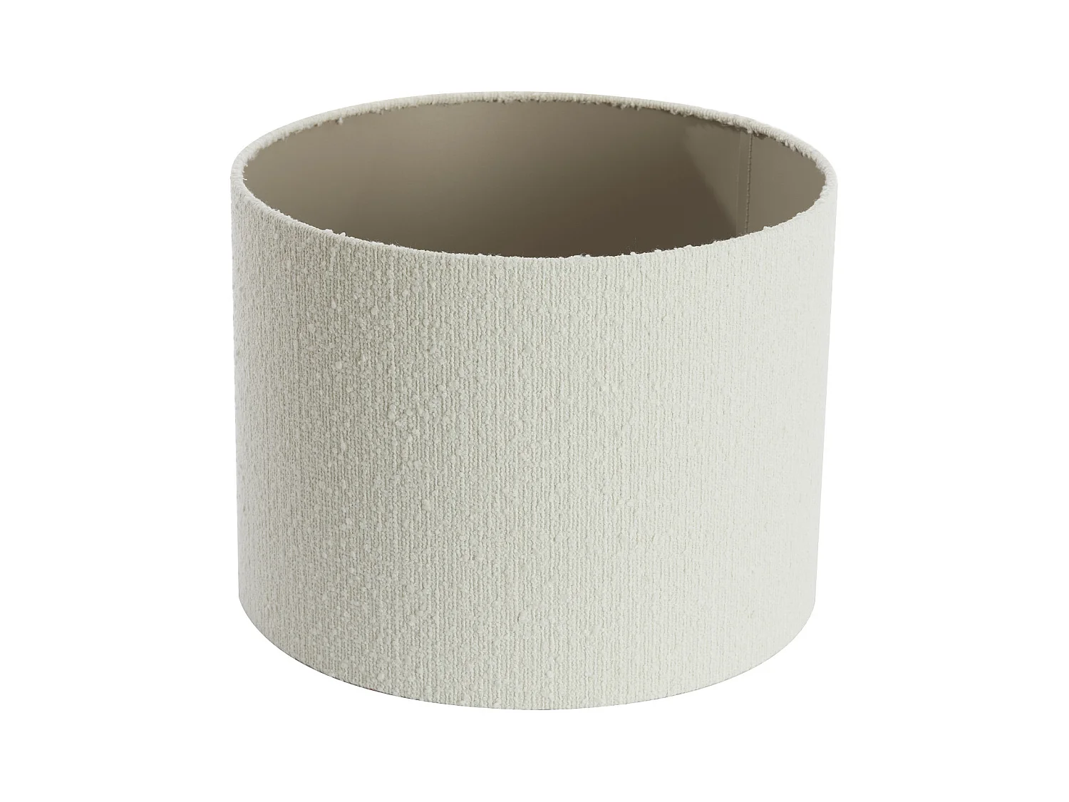 Lampenschirm BOLERO - Ø50x38cm - Weiß