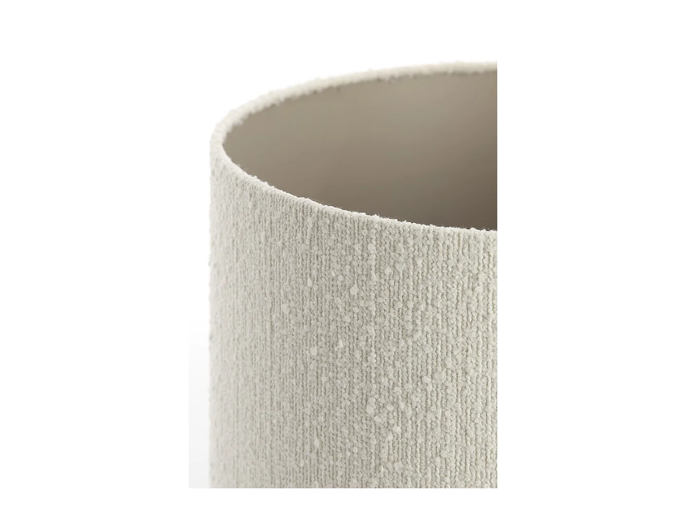 Lampenschirm BOLERO - Ø50x38cm - Weiß