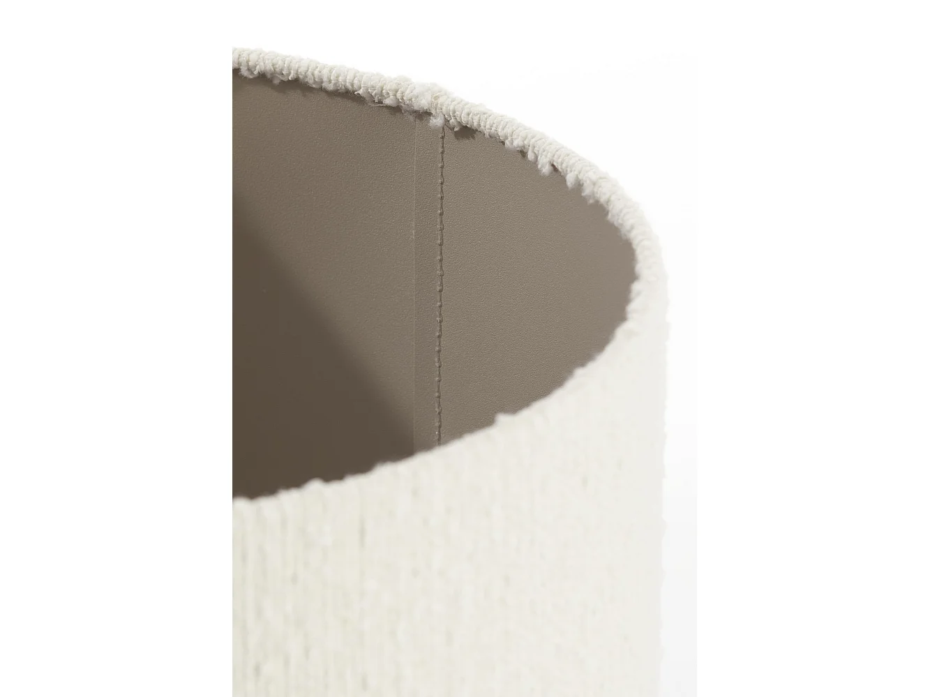 Lampenkap BOLERO - Ø50x38cm - Wit