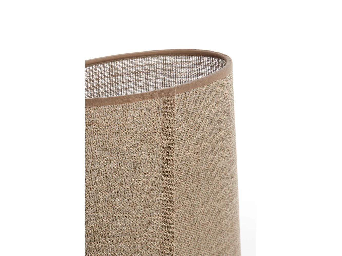 Abat-jour CADEN - 25x21x28cm - Marron