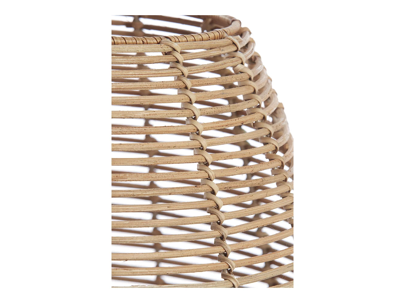 Abat-jour LETTONIE - Ø23x18cm - Marron