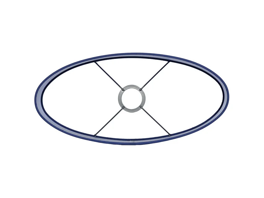 Lampenschirm PARADOX - 38x17,5x28cm - Blau