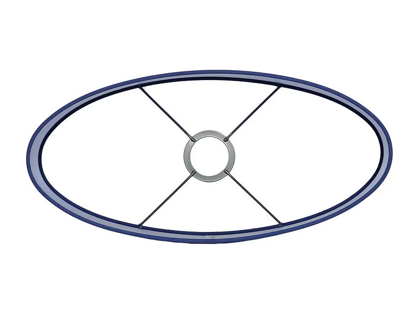 Abat-jour PARADOX - 38x17,5x28cm - Bleu