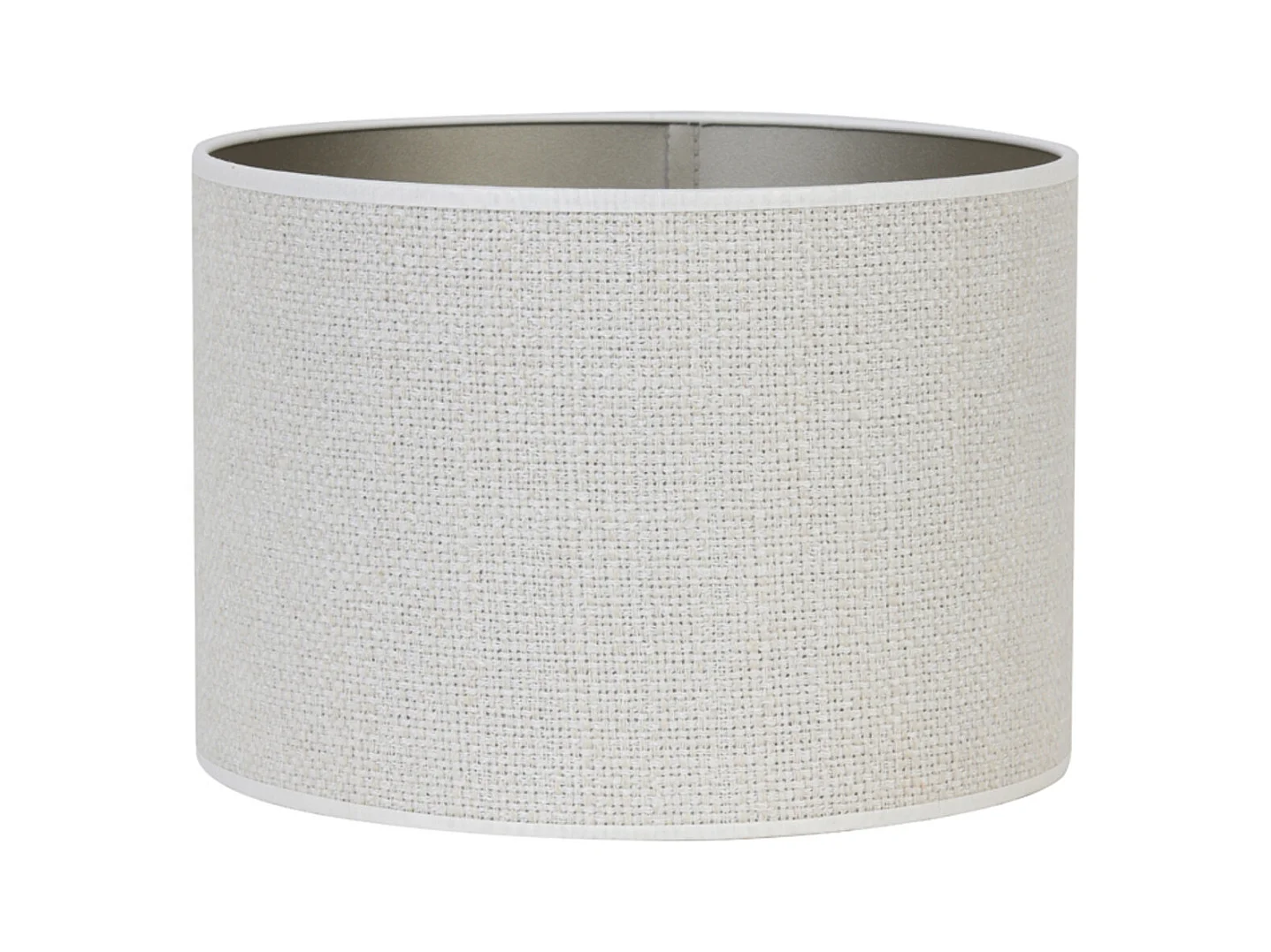 Abat-jour SAVERNA - Ø30x21cm - Blanc