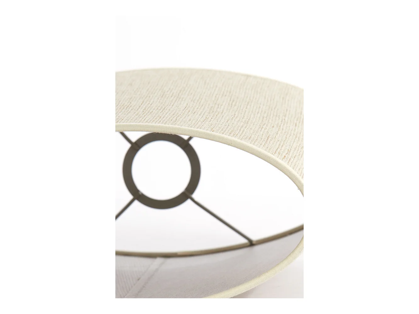 Abat-jour BRESKA - 40x35x39cm - Blanc