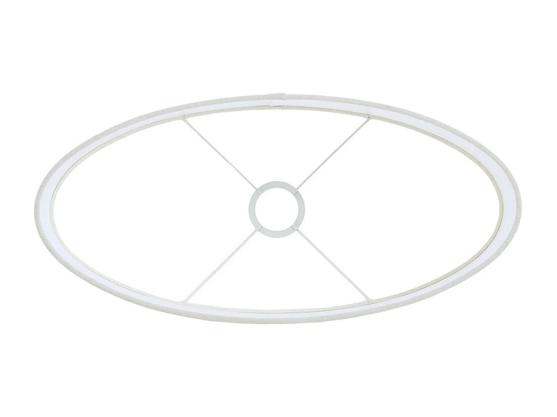 Abat-jour LIVIGNO - 45x21x32cm - Blanc