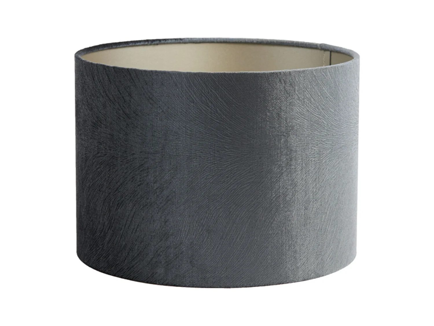 Abat-jour LUBIS - Ø20x15cm - Gris