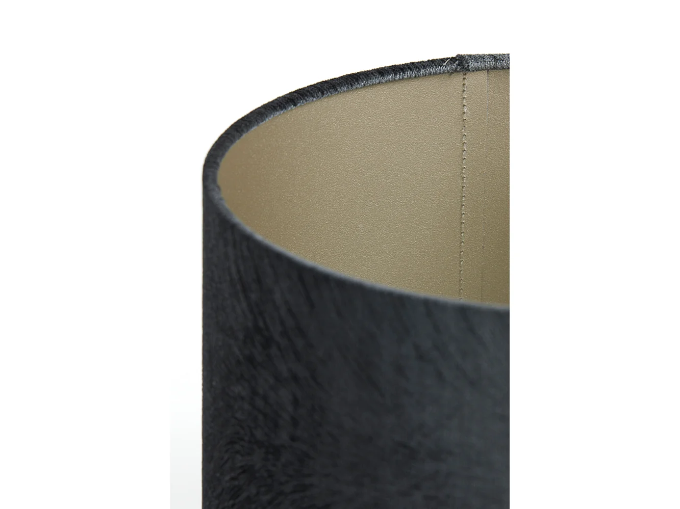 Abat-jour LUBIS - Ø20x15cm - Gris