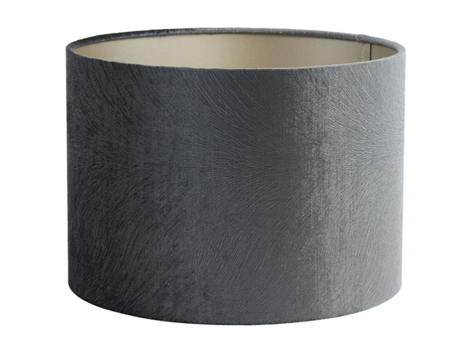 Abat-jour LUBIS - Ø20x15cm - Gris