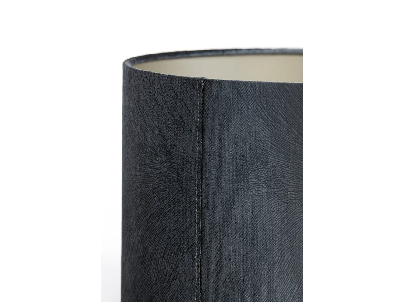 Abat-jour LUBIS - Ø20x15cm - Gris