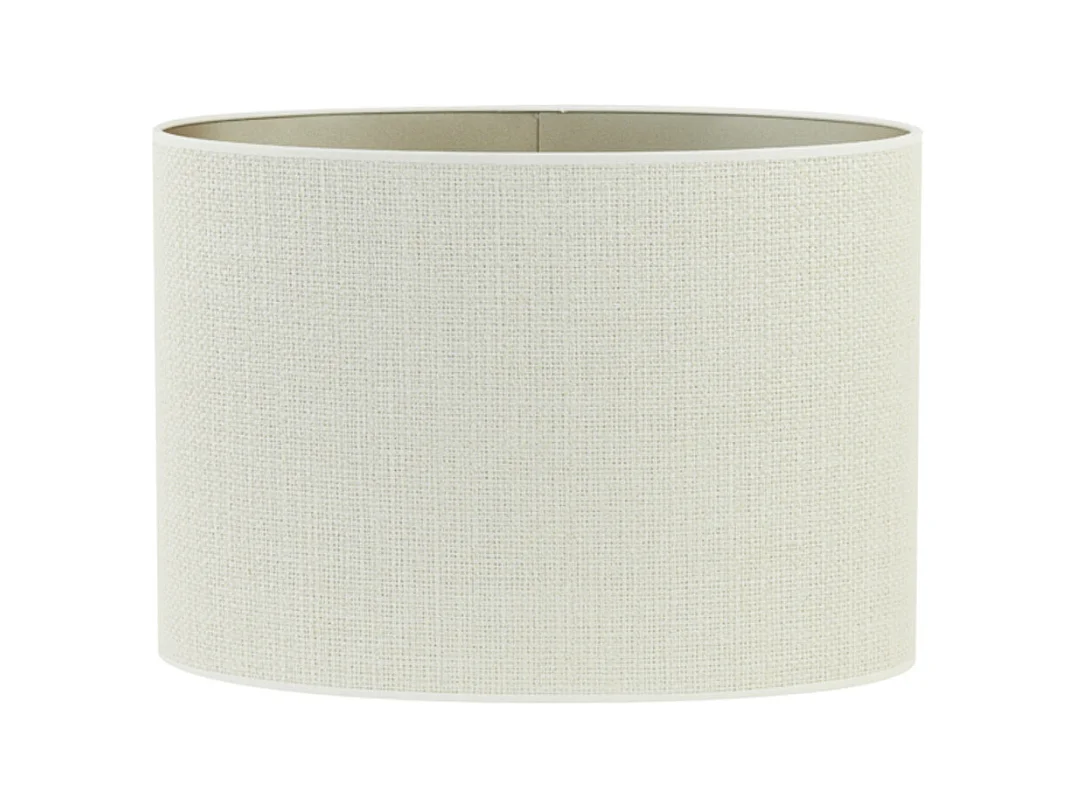 Abat-jour SAVERNA - 38x17,5x28cm - Blanc