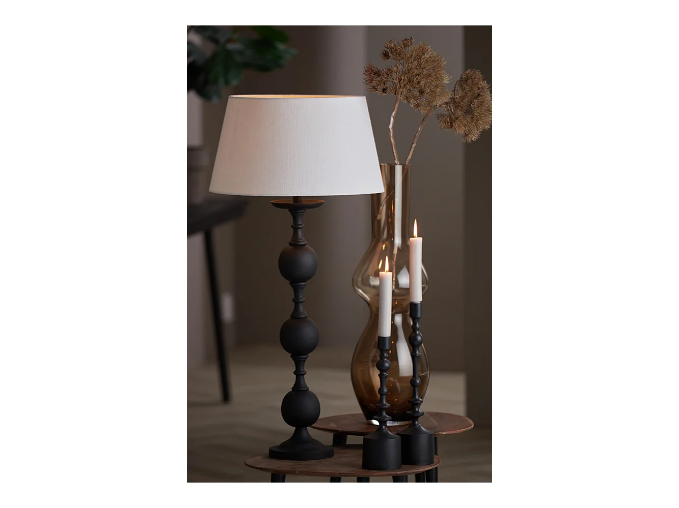 Abat-jour LIVIGNO - 45x35x25cm - Blanc