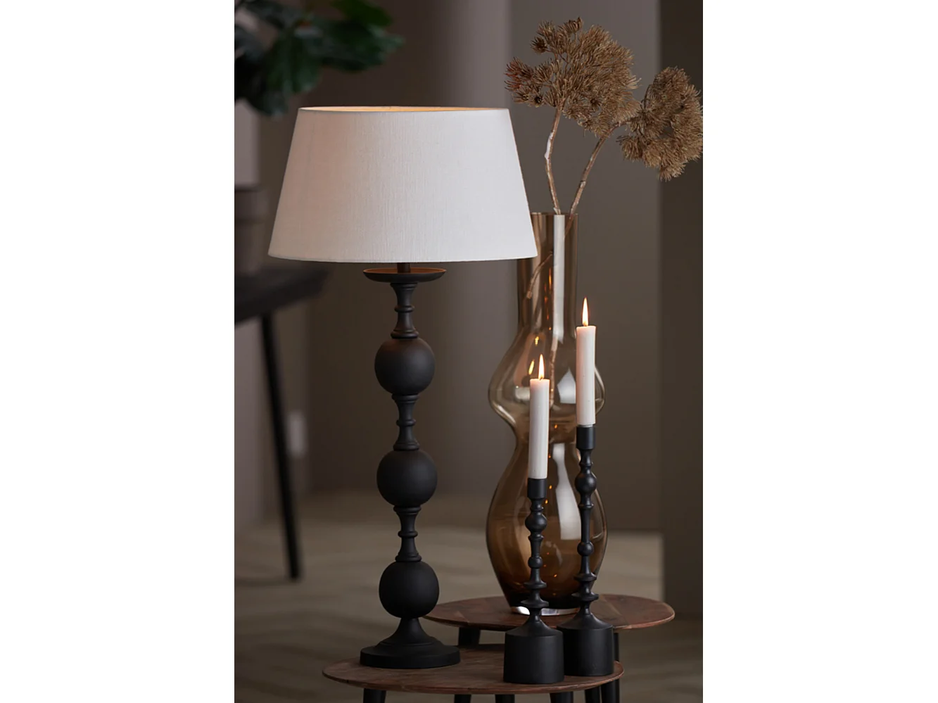 Abat-jour LIVIGNO - 45x35x25cm - Blanc