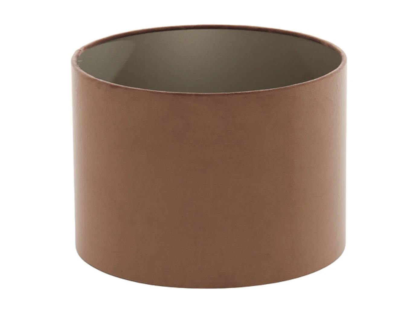 Abat-jour VELOURS - Ø30x21cm - Marron