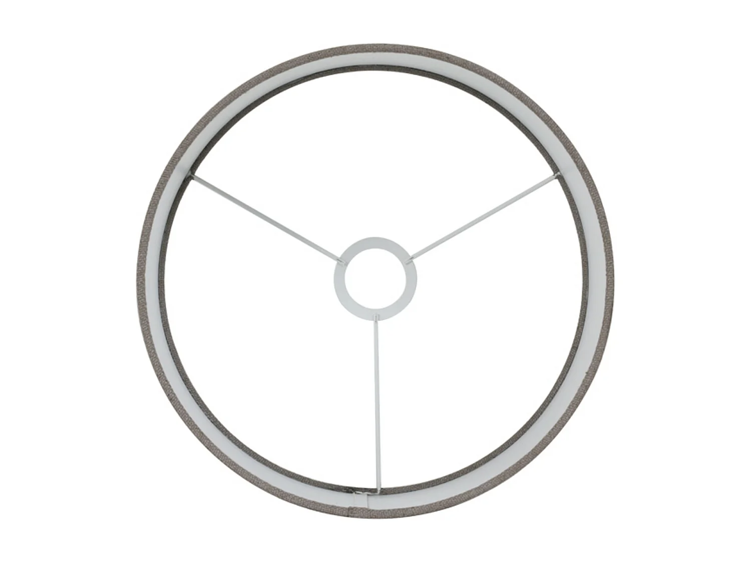 Abat-jour LIVIGNO - Ø20x15cm - Marron